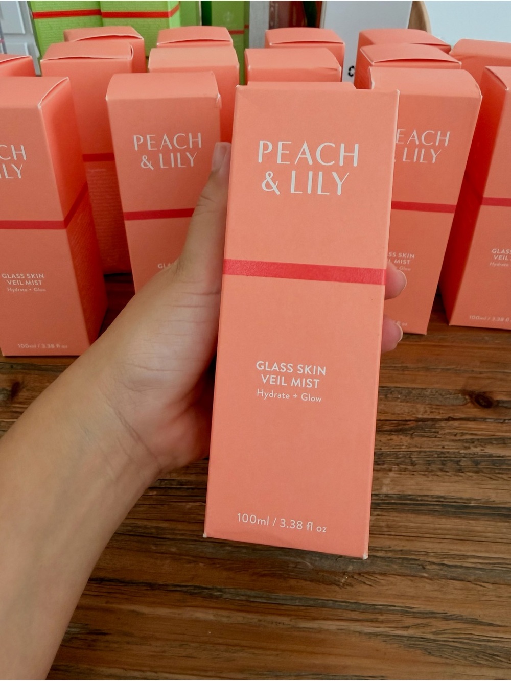 Peach & Lily Glass Skin Veil Mist 3.38 oz 100ml NEW